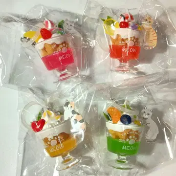 초 리얼! 고양이 파르페 메지루시 참 4종