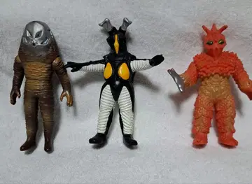 울트라맨 괴수 미니 소프트 비닐 제브라 외계인 제튼 야풀 외계인