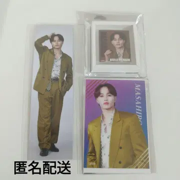 초특급 마루이 클리어 카드 액자 마그넷 책갈피 마사히로 3종 세트