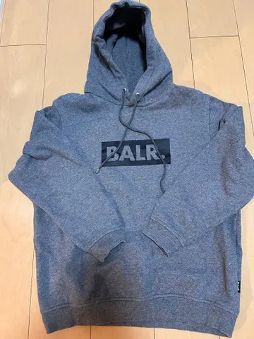 BALR. 그레이 속기모 후드티