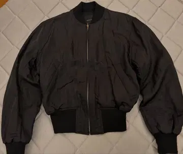 PEYTON PLACE FOR MEN 블랙 MA-1 자켓