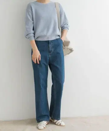 어반 리서치 도어스 데님 와이드 팬츠