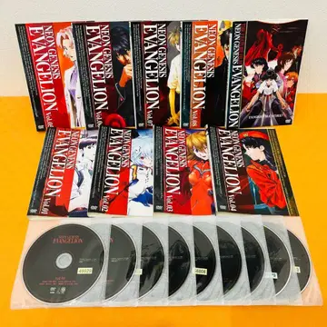 [에반게리온] 전 8권+1권 합계 9권 세트 렌탈 사용 완료 DVD