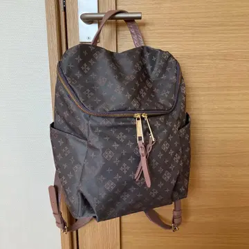 russet 러셋 심플 백팩 그레이 핑크