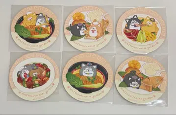 마츠이누 오소마츠 6쌍둥이 콜라보 카페 mixxgarden 미쿠가 코스터
