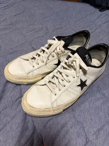 CONVERSE 원스타 화이트/블랙 스니커즈
