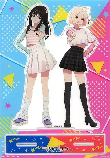 리코리스 리코일 BIG 페어 아크릴 스탠드 Y2K 코디 ver