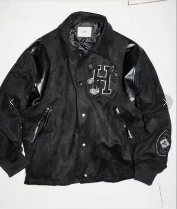 인기 폭발 즉시 완판 HARE x hxcyyd 와펜 바시티 자켓 S