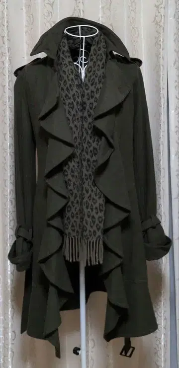 울 디자인 코트 덤 포함