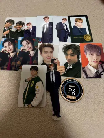 DXTEEN 후쿠다 아유타 아크릴 스탠드 트레이딩 카드 세트