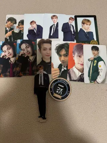 DXTEEN 후쿠다 아유타 아크릴 스탠드 트레이딩 카드 세트