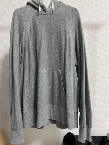 ENGINEERED GARMENTS 래글런 슬리브 속기모 후드티