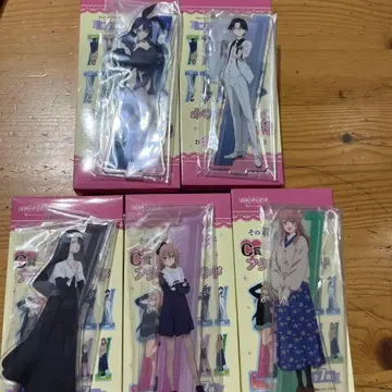 그 비스크돌은 사랑을 한다 애니플렉스 복권 C상 아크릴 스탠드 5종