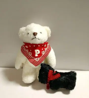 새상품급! 핑크하우스 봉제 인형 참 곰&봉제 인형 코사주 강아지