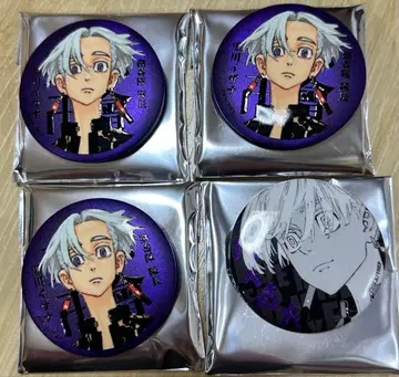 도쿄 리벤저스 마이키마트 캔뱃지 쿠로카와 이자나