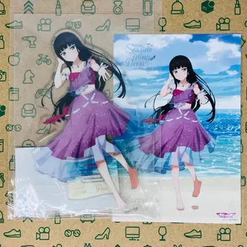 쿠로사와 다이아 아크릴 스탠드+특전 엽서 SeasideWingDress