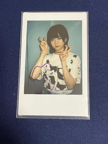 22/7 나나니지 타카츠지 레이 사인 폴라로이드