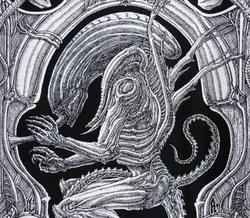 에이리언 T셔츠 Alien Xenomorph shirt