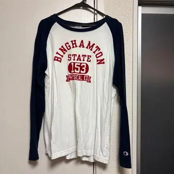 Champion Binghamton State 긴팔 티셔츠