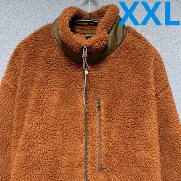 UNIQLO 유니클로 방풍 아우터 플리스 자켓 긴팔 브라운 보아