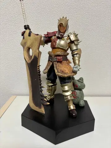 제일복권 몬스터 헌터 10th 기념일 B상 헌터 피규어