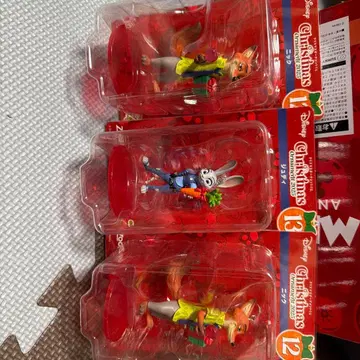 크리스마스 닉 와일드 주디 홉스 피규어 세트