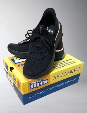 스케쳐스 슬립인 밥스 블랙 통굽 23.5cm