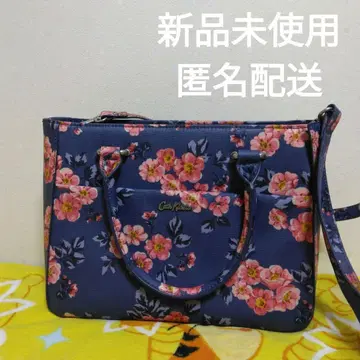 즉시 구매 환영 [ Cath Kidston ] 네이비 꽃무늬 숄더백