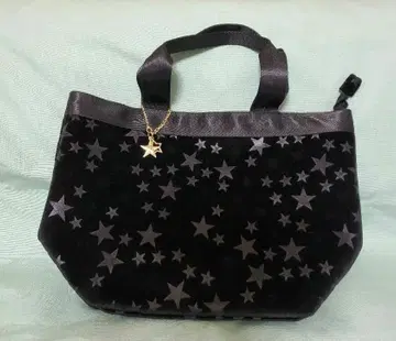 벨벳라이크 스타 토트백