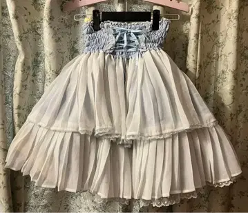 편의점 Angelic pretty 플리츠 스커트