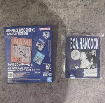 ONE PIECE BASESHOP 복권 아크릴 블록 참 행콕