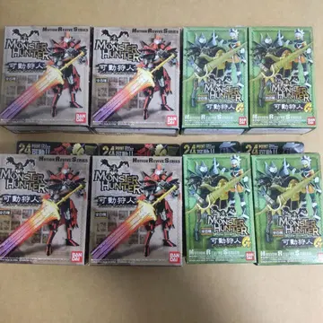 몬스터 헌터 모션 리바이 시리즈 가동 수렵인 새상품 8점 피규어