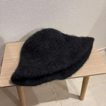 [ 새상품급 ] CA4LA 알파카 울 버킷 햇 겨울