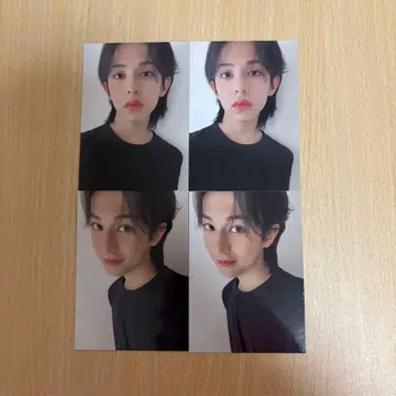 난바 히류 트레이딩 카드 4장 세트