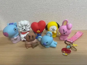 BT21 소프트 비닐 컴플리트 & TATA 키링