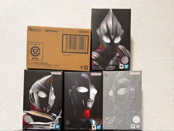 진골조 울트라맨 티가 가이아 다이나 이블 티가 5체 세트