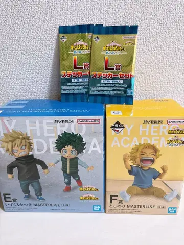 제일복권 히로아카 E상 이즈쿠&카츠키 F상 토시노리 덤 포함 새상품