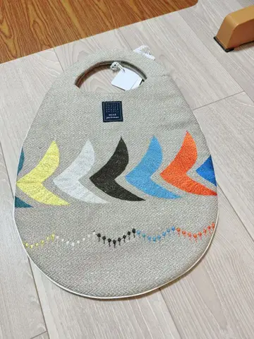 컬러풀 자수 토트백