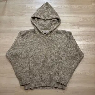 vintage 울 니트 후디