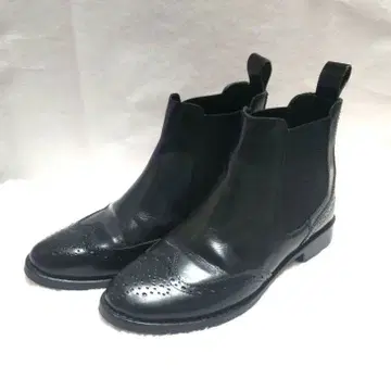 [새상품급] FREAK'S STORE 사이드 고아 윙팁 숏부츠 37