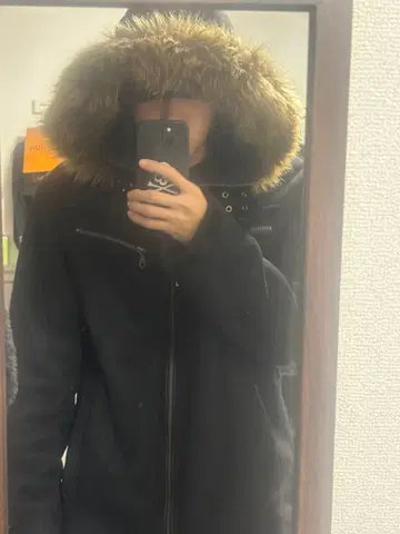 무스탕 스타일 자켓 안쪽 보아 y2k 시크 스타일