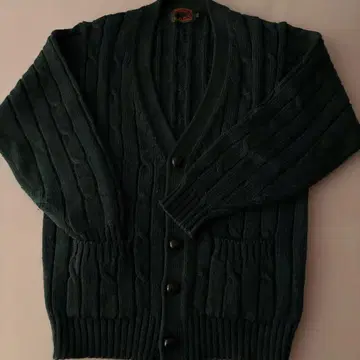 BOSTON TRADERS 다크 그린 가디건