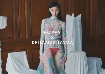 POPPY KEITA MARUYAMA 시스루 상의