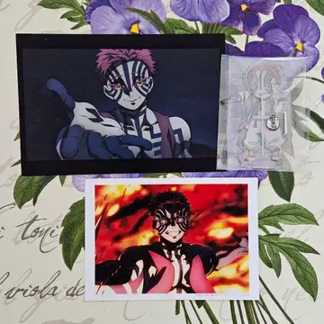 귀멸의 칼날 무한열차편 아카자 브로마이드 아크릴 스탠드