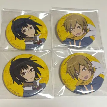 듀라라라!! 15주년 기념 트레이딩 캔뱃지 키다 마사오미 소노하라 안리