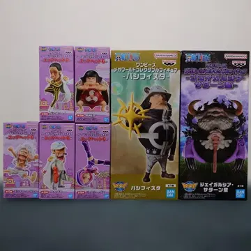 원피스 WCF 월드 컬렉션 에그헤드 6 5종 컴플리트 + 메가 2종 세트