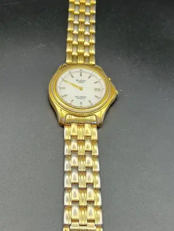 ELGIN 엘진 쿼츠 손목시계 골드