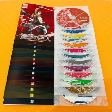 [ 진격의 거인 시즌1 ] 전 13권 세트 렌탈 기사용 DVD
