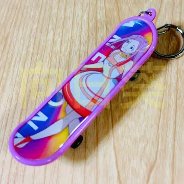 교향시편 에우레카세븐 20주년 기념전 미니 스케이트보드 키링 아네모네