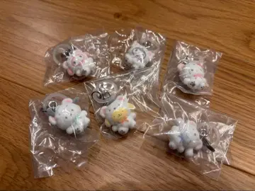 산리오 캐릭터 메지루시 액세서리 포근포근 스노우